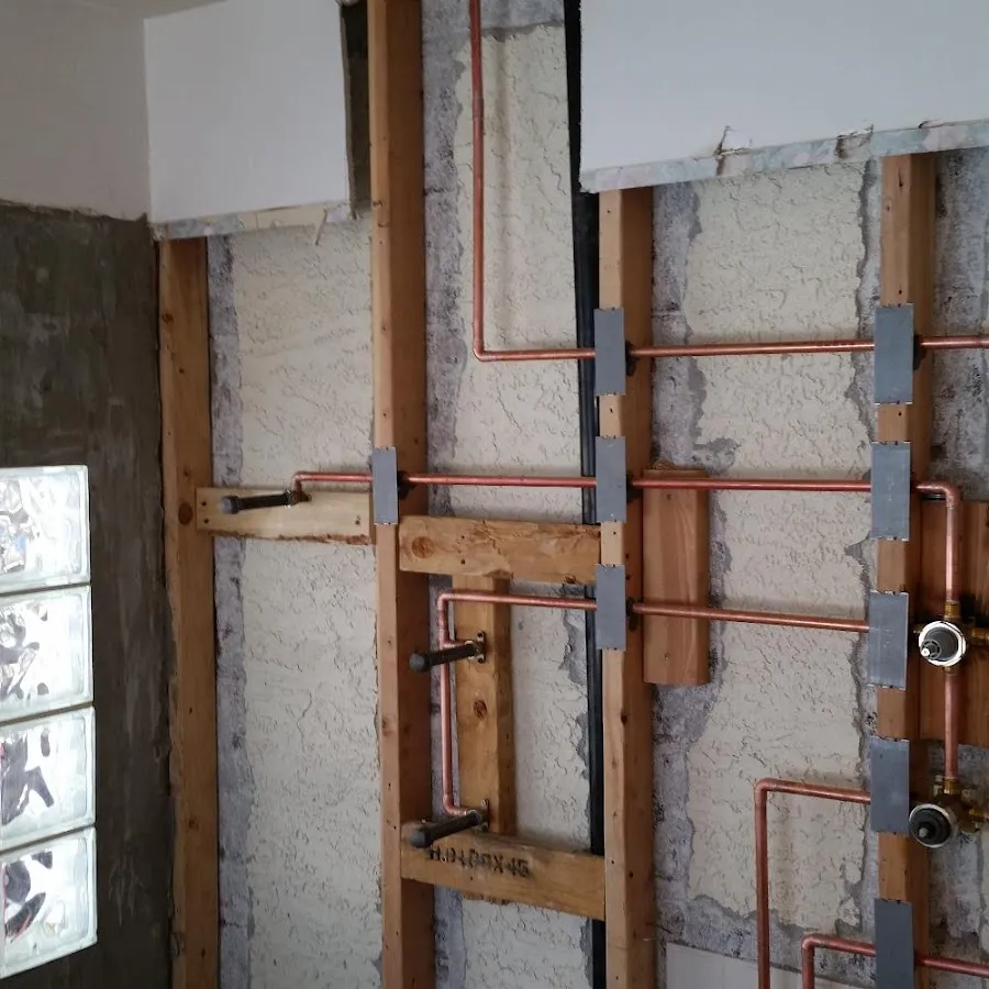 Copper pipe installation for Repiping in Franklin Farm